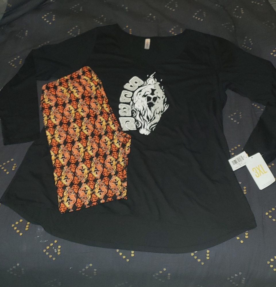 Lularoe Disney Villain Collection complete outfit